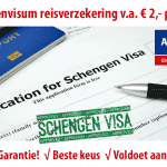 Aanvraag Schengenvisum: verplichte reisverzekering