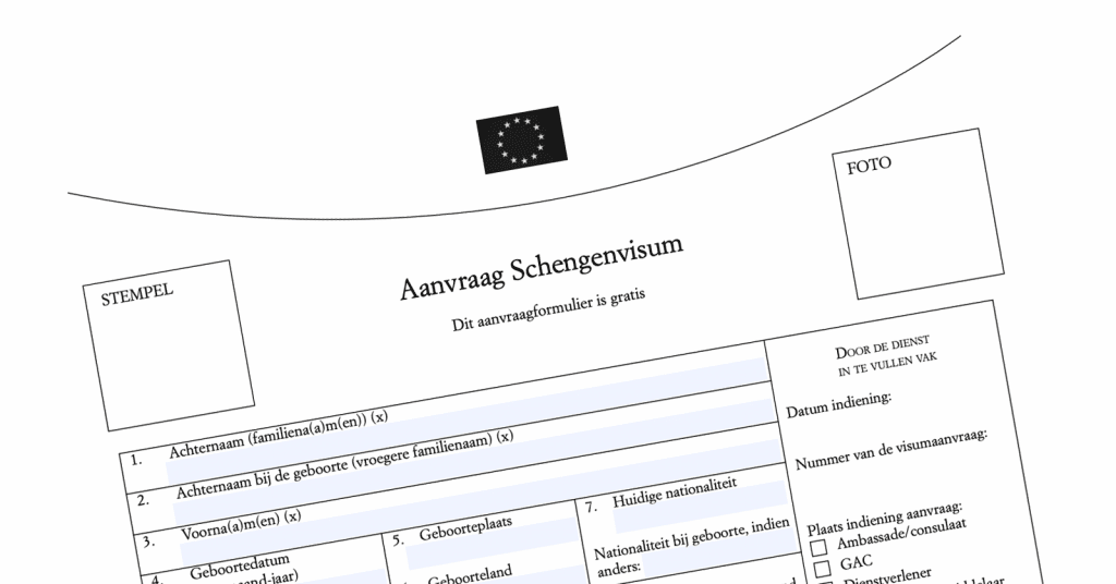 Schengenvisum aanvragen