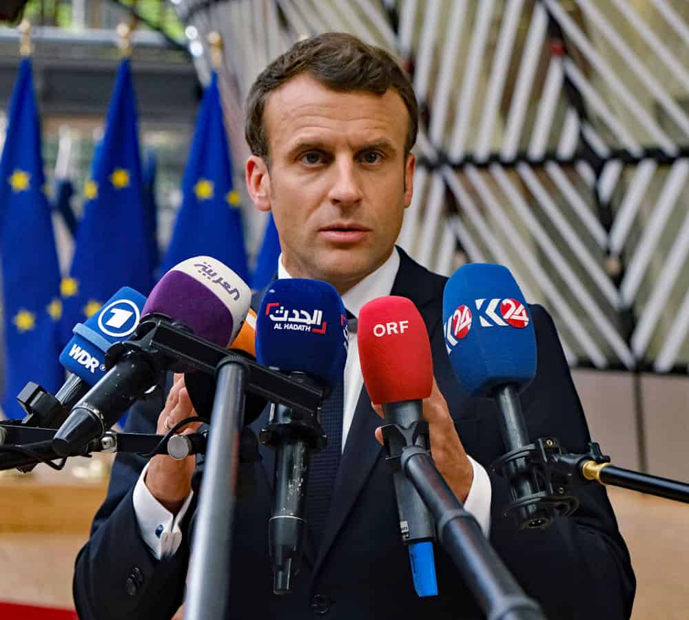 Franse president Macron wil hervorming Schengenzone